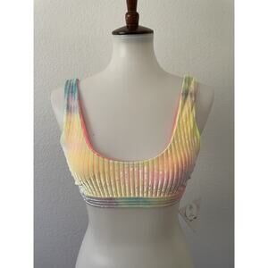 Dippin' Daisy's Swim Bikini Top Festival Velvet Ribbed Swimwear